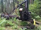 Тракторный прицеп лесовоз