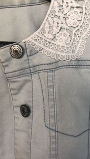 Джинсовая куртка Sela с вышивкой