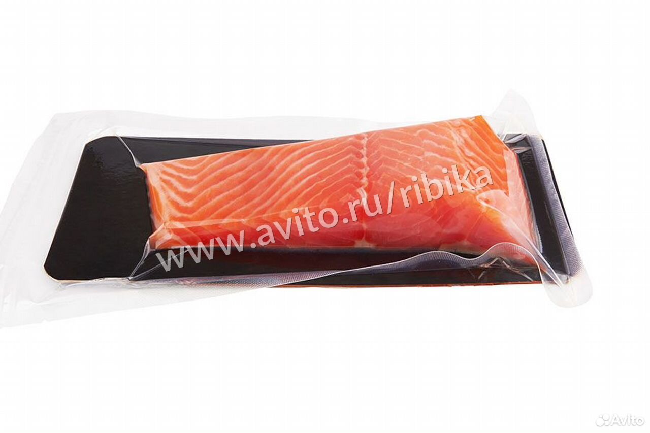 Salmon fillet Vacuum packed
