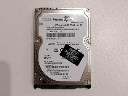 Жесткий диск 500 Gb Seagate 7200 rpm