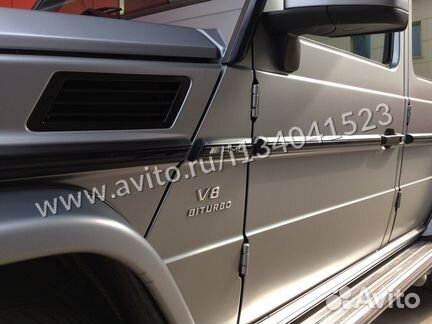 Молдинги AMG Edition Mercedes G 463 гелендваген