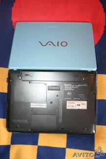 Sony Vaio голубой