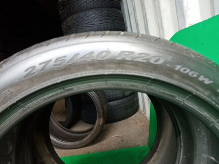 275/40R20 Pirelli Pzero (RFT)