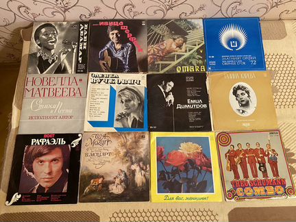 Пластинки винил разные