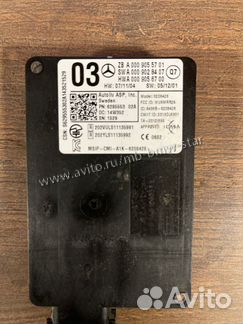 Радарный датчик Mercedes Gle W166 OM642 2015