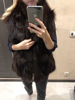 Жилет женский лиса