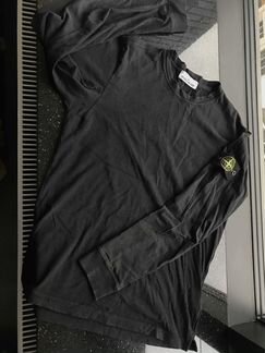 Stone island longsleeve 64 коллекция (M) черный