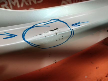 Бампер задний Lexus Nx 1 2014-Нв