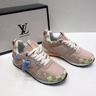 Кроссовки Louis Vuitton Луи Виттон розовые