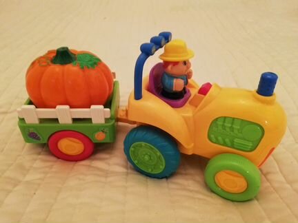 Трактор kiddieland детская игрушка