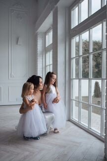 Нарядное платье в пол 5,6,7 лет
