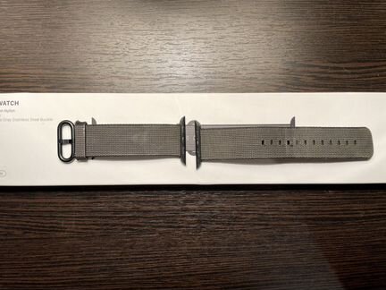Apple Watch Black Woven Nylon Band (Оригинал; Б/У)