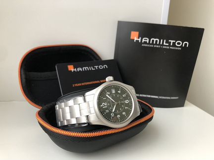 Hamilton Khaki Field - Новые, Оригинал, Комплект