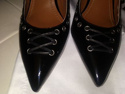 Туфли новые лаковые Coach оригинал 39-39,5