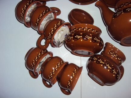 Сервиз новый кофейный на 6 персон
