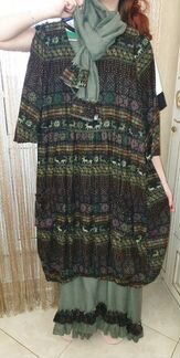 Платье бохо р48-52