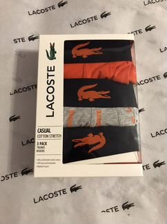 Мужские боксеры Lacoste, 3 штуки, размер М
