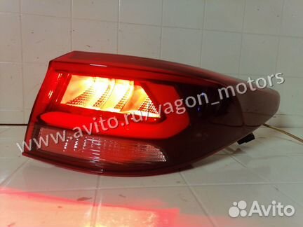 Фонарь внешний LED задний правый Kia Rio 4 седан
