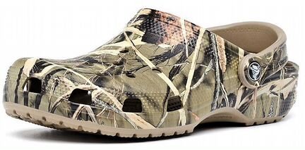 Сабо сандалии Crocs Classic Realtree Khaki