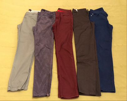 Брюки Emporio Armani графитового цвета