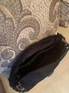 Сумка женская, Италия, натуральная кожа и ткань