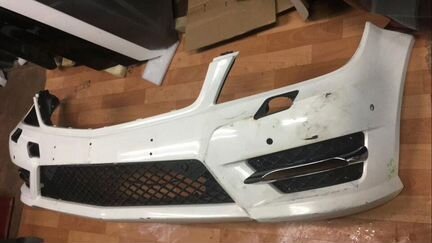 Бампер передний Мерседес 204 амг