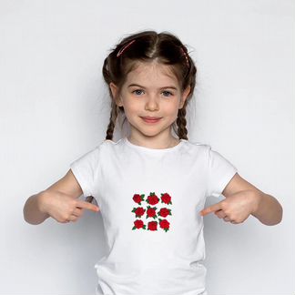 Термо переводки на ткань/розы