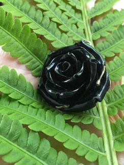 Кулон подвеска из оникса Серебряная