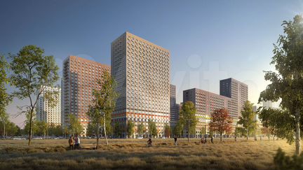 1-к квартира, 41.2 м², 24/25 эт.