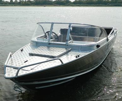 Новая алюминиевая моторная лодка Wyatboat 460 Pro