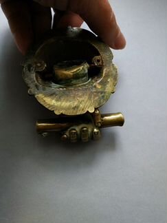 Стучалка дверная бронза