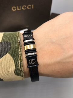 Мужской браслет Gucci