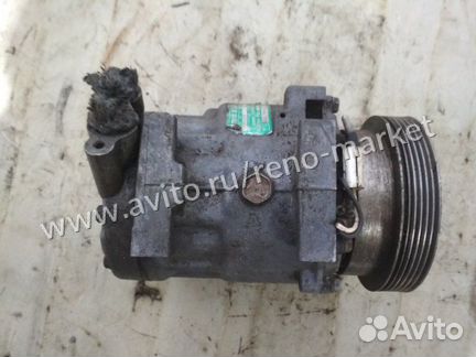 Компрессор кондиционера Renault Logan 1 2005-20014