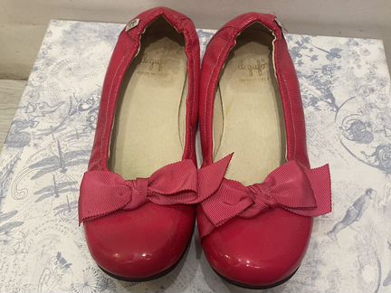 Лаковые балетки для девочки