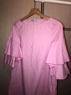 Новое хлопковое Платье Сарафан Zara xs