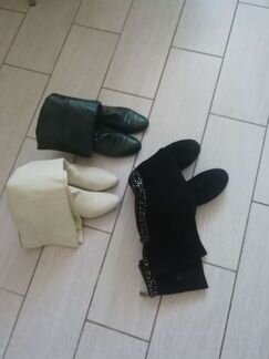 Сапоги 3 пары 40 размер