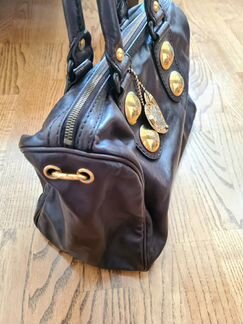 Сумка Gucci Leather Babouska Large Boston