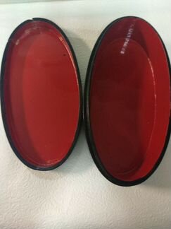 Шкатулка овальная