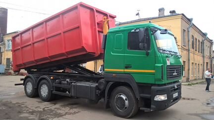 Вывоз мусора контейнером 8, 20, 27 м3