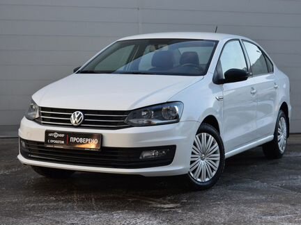 Volkswagen Polo 1.6 МТ, 2017, 31 282 км