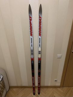 Лыжи Nordway 180см + Ботинки Fischer 41 размер