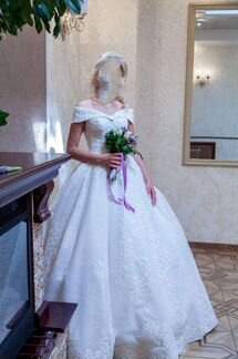 Свадебное платье 42-44, как новое, после химчистки