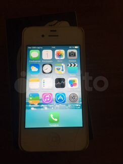 iPhone 4, white, 8 GB