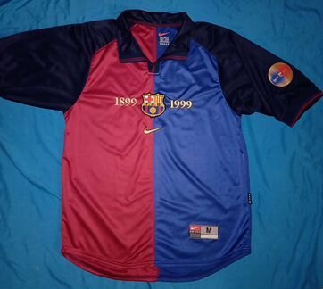 Футбольная форма Барселоны 1999-2000 nike home