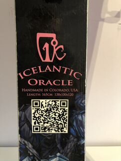 Лыжи icelantic oracle + Крепления Salomon STH13