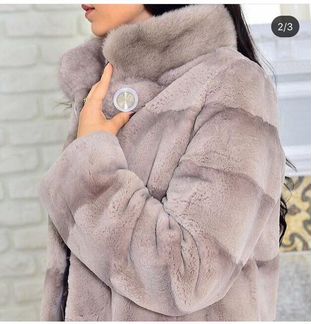 Шуба из бобрика