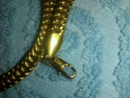 Цепь на шею 18 карат