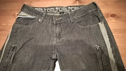 Джинсы Camelot серые с светлой полосой 44 рус Подо