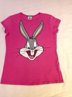 Футболки 2 шт. Benetton, Looney Tunes, Betty Boop