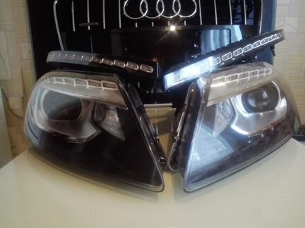 Audi Q7 4L фара правая левая комплект
